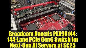 Broadcom Unveils PEX90144: 144-Lane PCIe Gen6 Switch for Next-Gen AI Servers at SC25