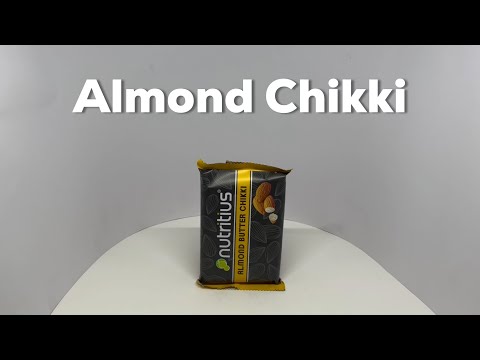 Nutritius Almond Butter Chikki