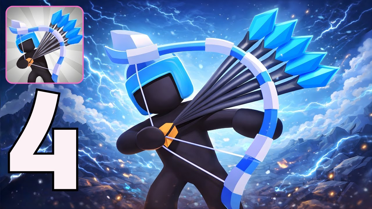 Merge Archers: Castle Defense - Gameplay Walkthrough Part 4 (iOS, Android)