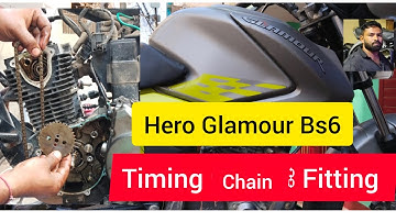 How to change timing Chain ⛓️ hero Glamour Bs6.