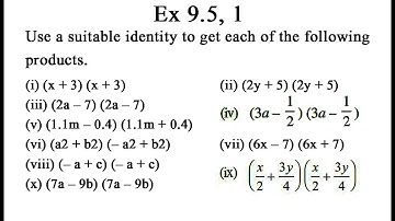 CBSE NCERT CLASS 8 MATHS EXERCISE 9.5 QUESTION 1 I ncert solution of class 8