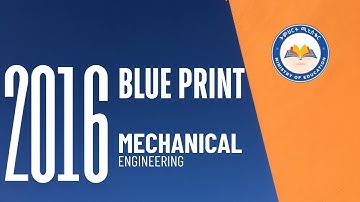 Revised Blue Print for Exit Exam 2016 [Mechanical Engineering] የሜካኒካል ተማሪዎች 2016 የካቲት