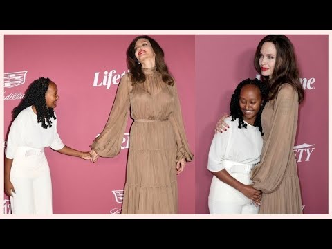 Video: Angelina Jolie In Un Vestito Traslucido Ha Scelto Un Animale Domestico Insolito Per Sua Figlia