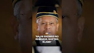 Najib showed no remorse, shifted blame, says judge in 1MDB case Najib showed no remorse, shifted blame, says judge in 1MDB case