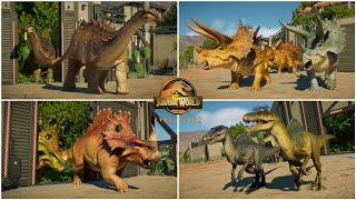 NEW HYBRIDS! ANKYLODOCUS SPINORAPTOR STEGOCERATOPS SPINOCERATOPS | SECRET SPECIES PACK | JWE2