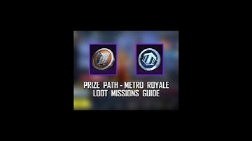 Prize Path - Metro Royale Missions ✅ #pubgmobile #pubg #pubgm