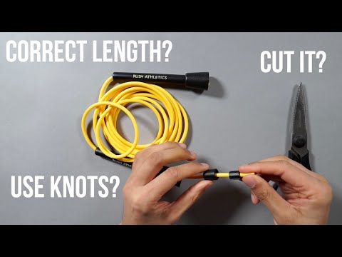 HOW TO SIZE YOUR JUMP ROPES CORRECTLY // Rush Athletics Money Rope & Legacy Rope