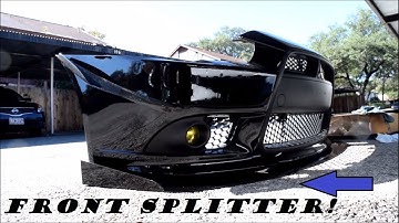 Aeroflow Dynamics Front Splitter Install!