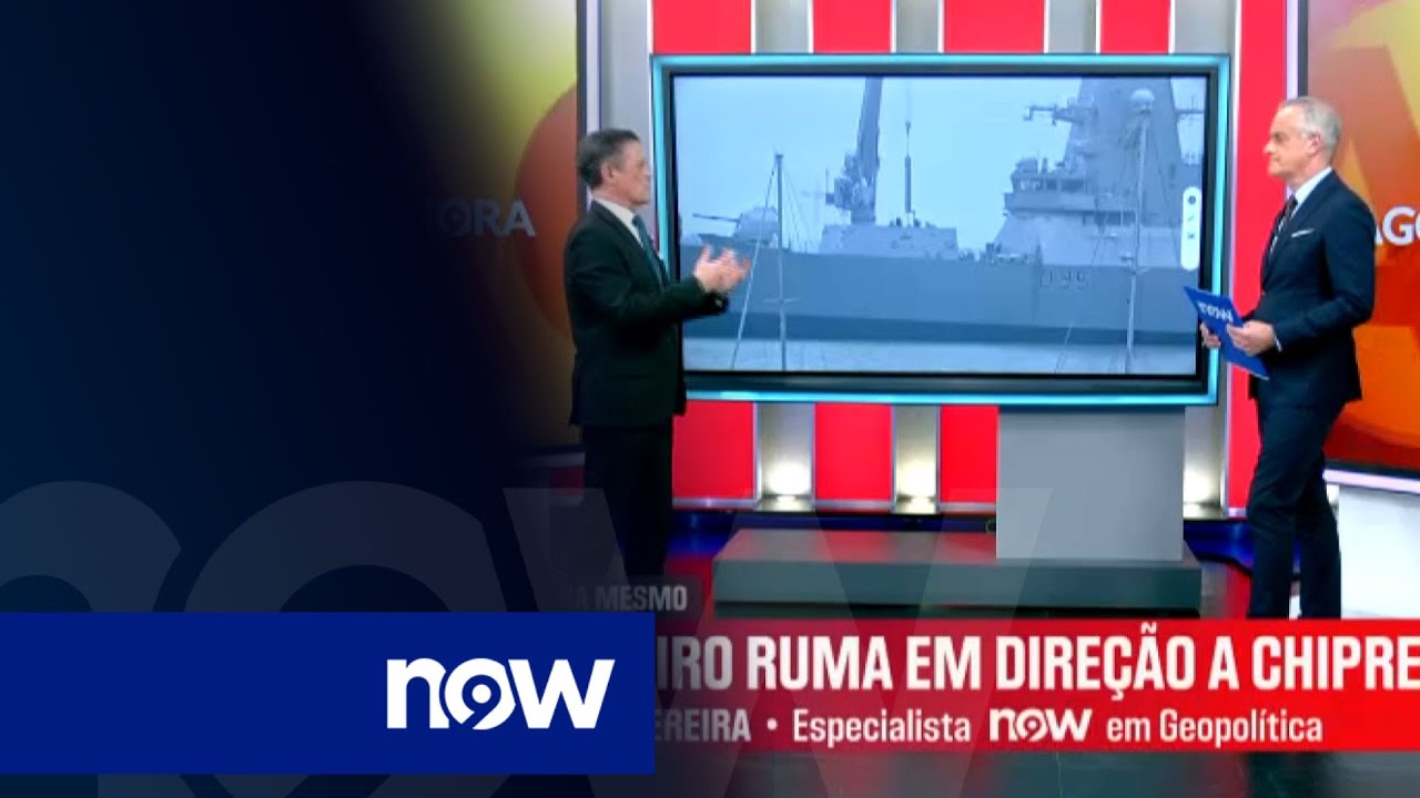 Contratorpedeiro ruma em direção a Chipre: «Movimento era esperado»