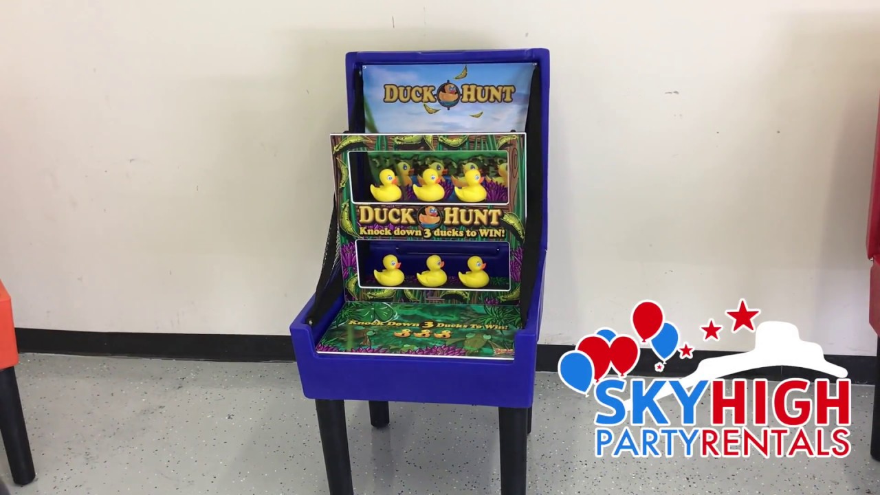 Austin and San Antonio, TX Duck Hunt Game Rental Sky High Party Rentals