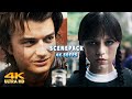 4K Upscaled Scene Pack by Topaz AI | Stranger Things × Wednesday Addams Scenepack