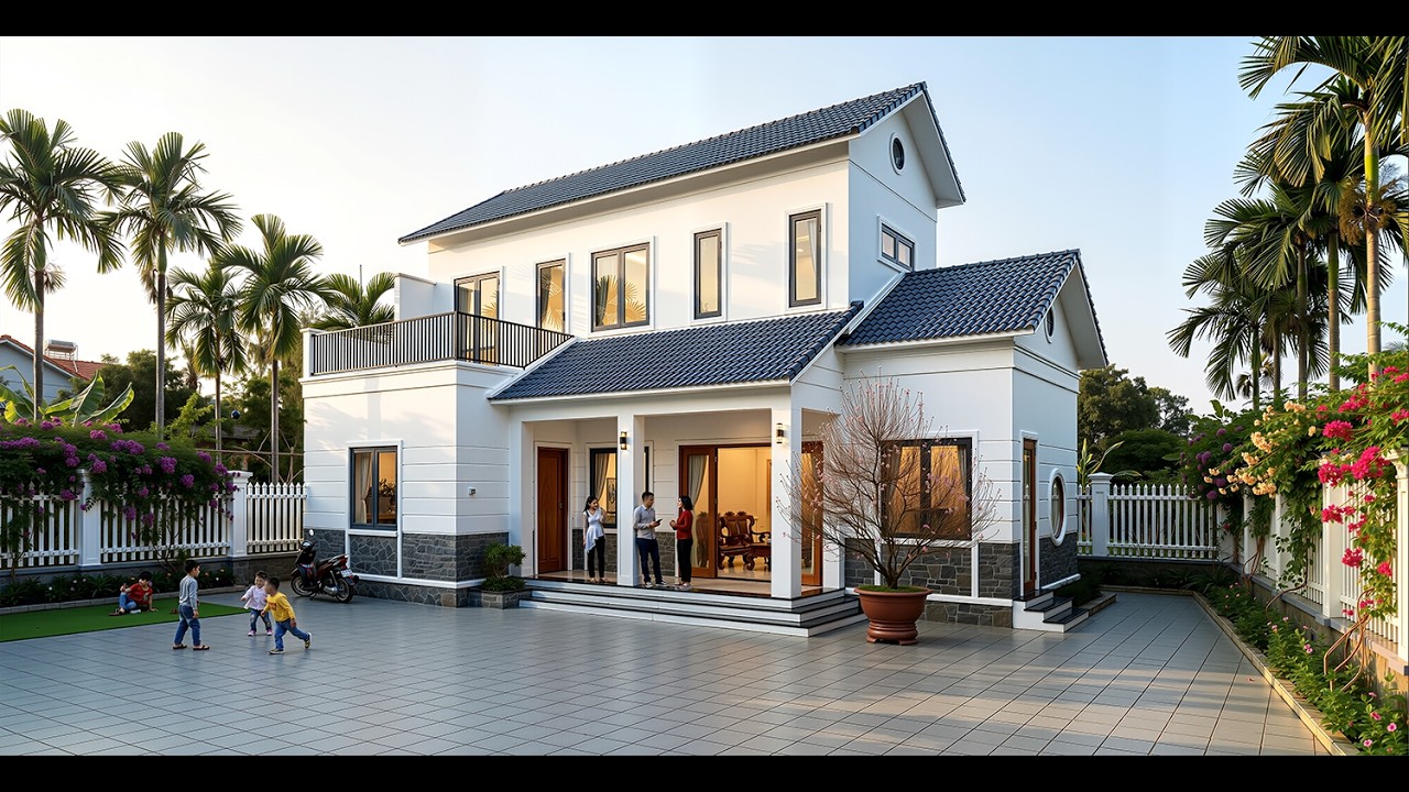 Những Mẫu Nhà Miễn Phí | Nhà 2 Tầng Hiện Đại | Sự Khác Biệt Trong Thiết Kế #dthouse14