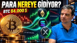 Bitcoin 84.000 Da Ama Asil Hareket Başka Yerde Para Altcoinlere Mi̇ Kayiyor?