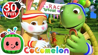 The Tortoise and the Hare | CoComelon Animal Time | Animals for Kids