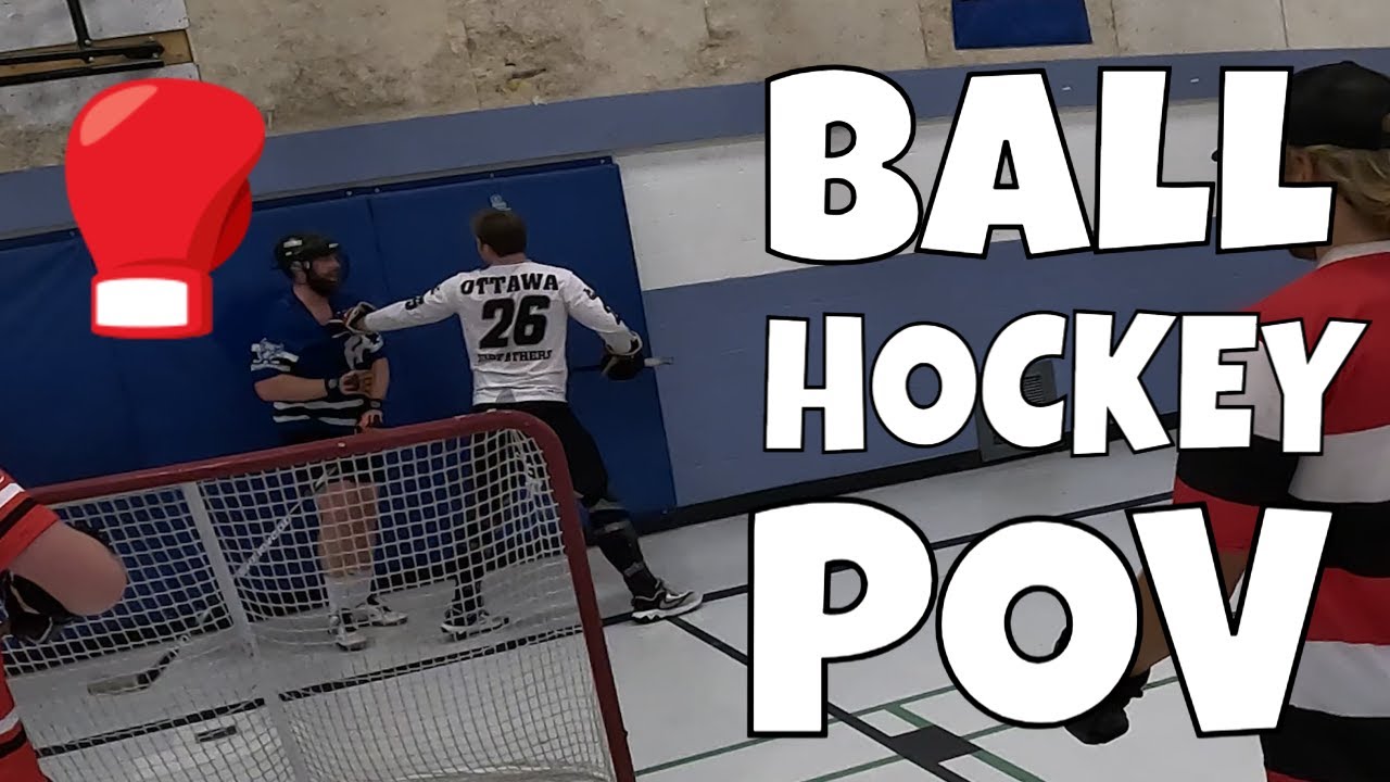 Insane Game | Ball Hockey Highlights | Ball Hockey GoPro First Person POV