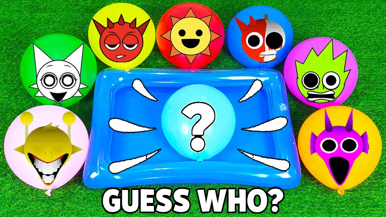 Sprunki Balloon Pop Surprise! 🎈 Let’s Pop Them All and Discover Which Character Appears! 💖✨