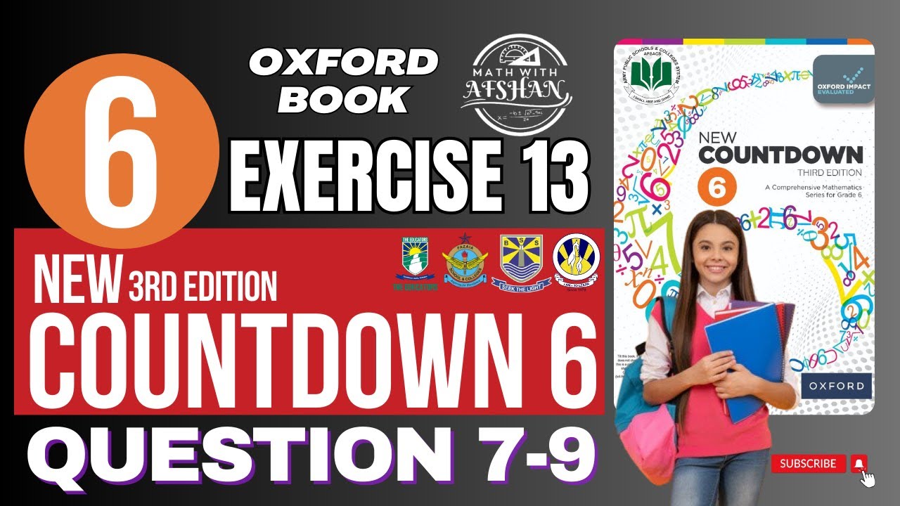 Class 6 Math Exercise 13 Question 79 oxford new countdown book 6