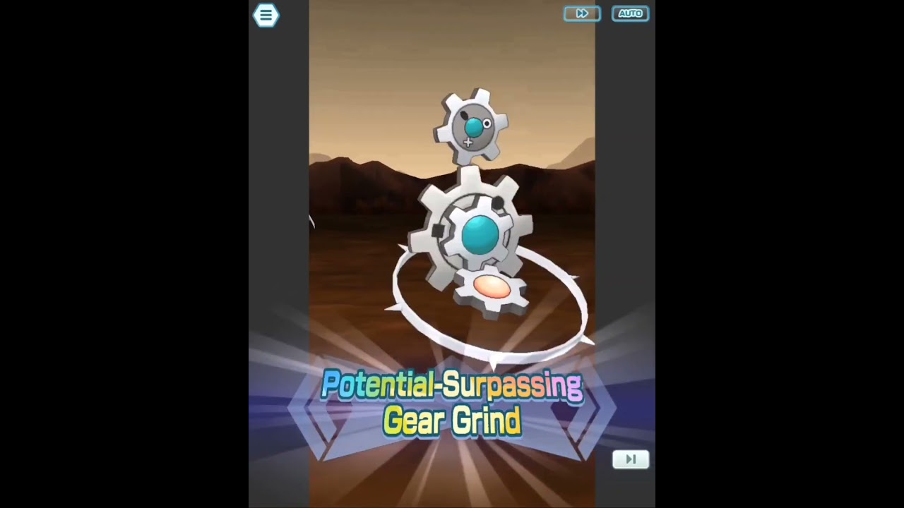 Pokémon Masters EX - Sync Move: Potential-Surpassing Gear Grind