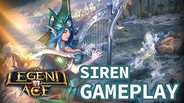 Legend of ACE Siren Mage Support Gameplay Fast Paced MOBA Game New HERO