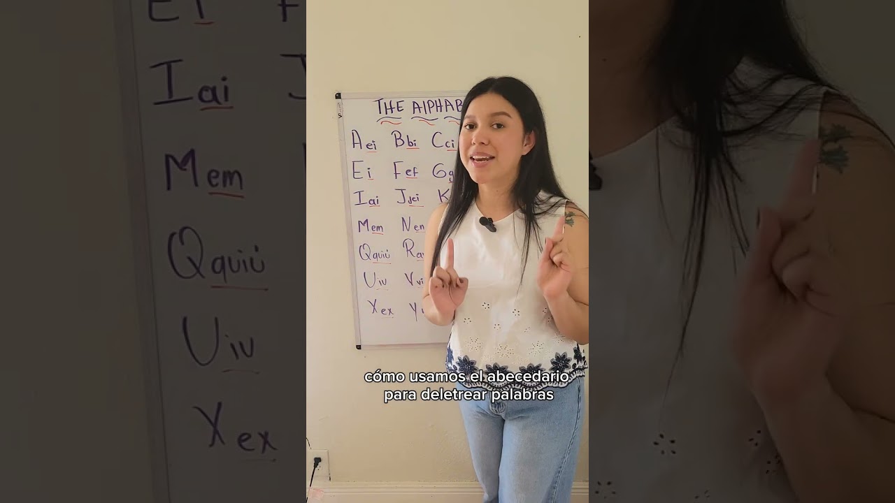 Clase #3  The alphabet ( spelling) en primer comentario link al grupo de whatsapp para audios pract