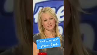 "Jewel is my idol." American Idol  Season 6 #jewelkilcher