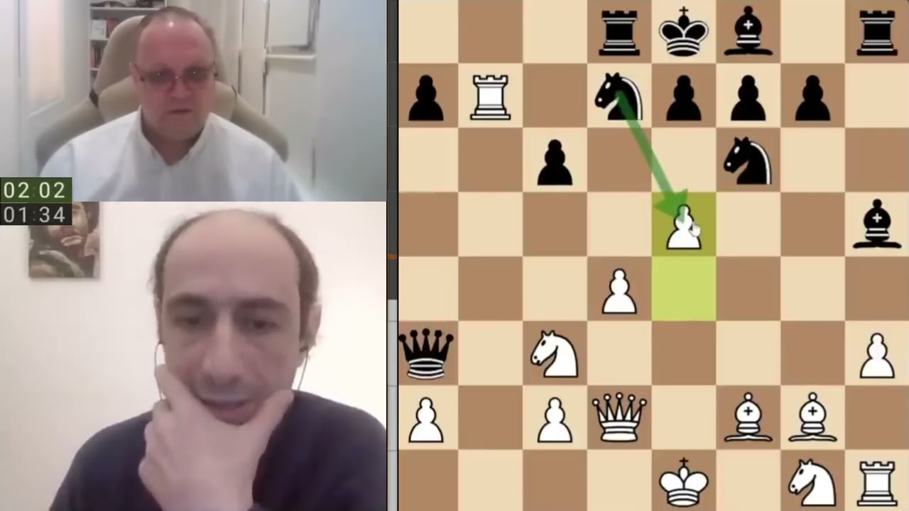 Красивейшая жертва ферзя Игорю Немцеву!