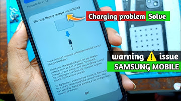 how to fix warning unplug charger immediately samsung || samsung charging problem solution