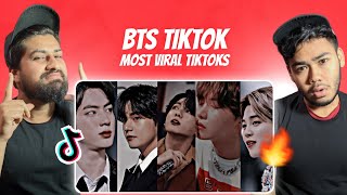 Reaction To BTS Hindi Tiktok Mix Edits!