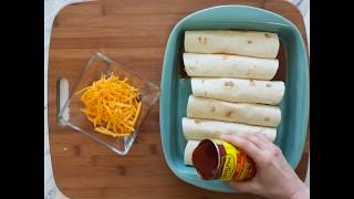 Easy Creamy Chicken Enchiladas | Simple Dinner Recipe | Safeway