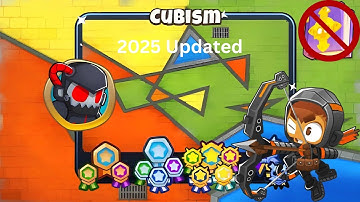 Cubism [Hard] Guide | No Monkey Knowledge | BTD 6 (2025 Updated)