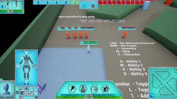 MOBA UI Study Functionality Demo