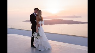 Destination Wedding at Santorini Gem, by Wedding Stories