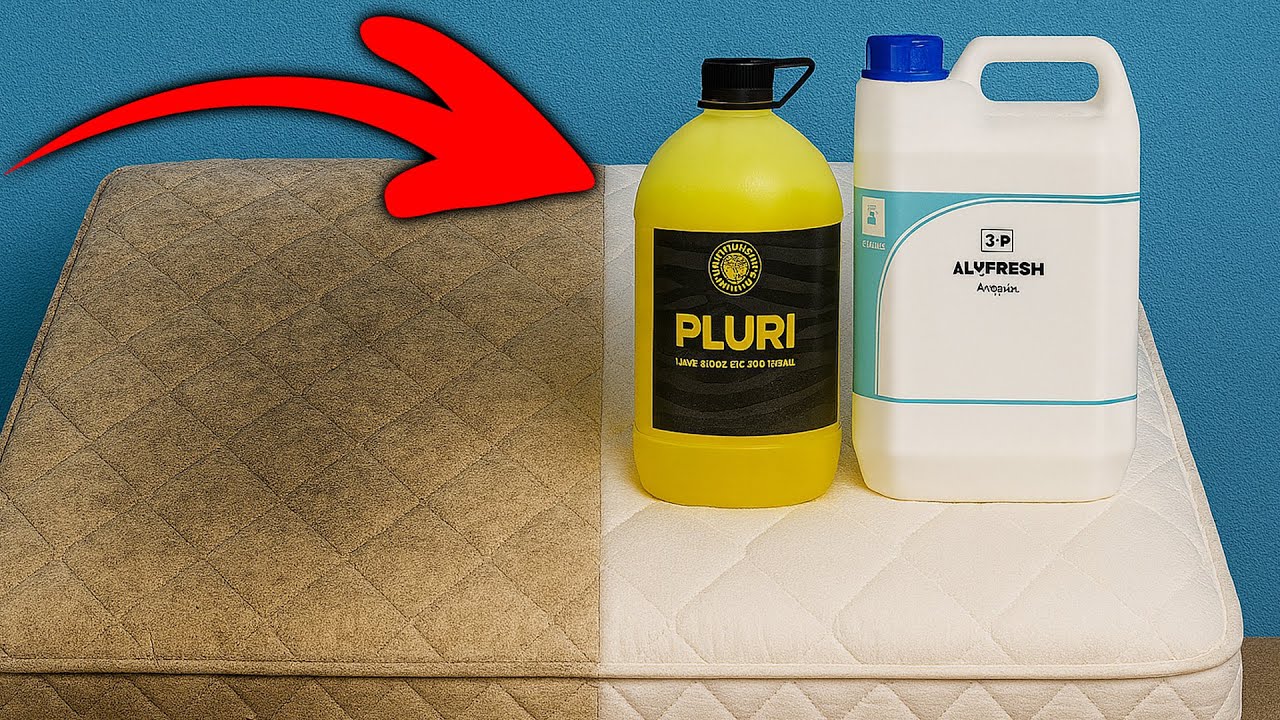 A Técnica Secreta Que Deixa Qualquer Colchão Branco Como Novo!