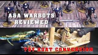 A&A Warbots Reviewed/Fisher Price Ship Converted to D&D Miniature