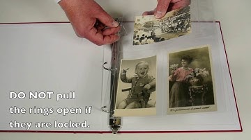 Collector Grade 3 Ring Binder Video