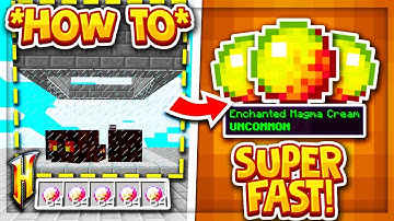 Hypixel Skyblock: HOW TO MAKE AN AUTO MAGMA CUBE GRINDER  *AFK*  -  END UPDATE