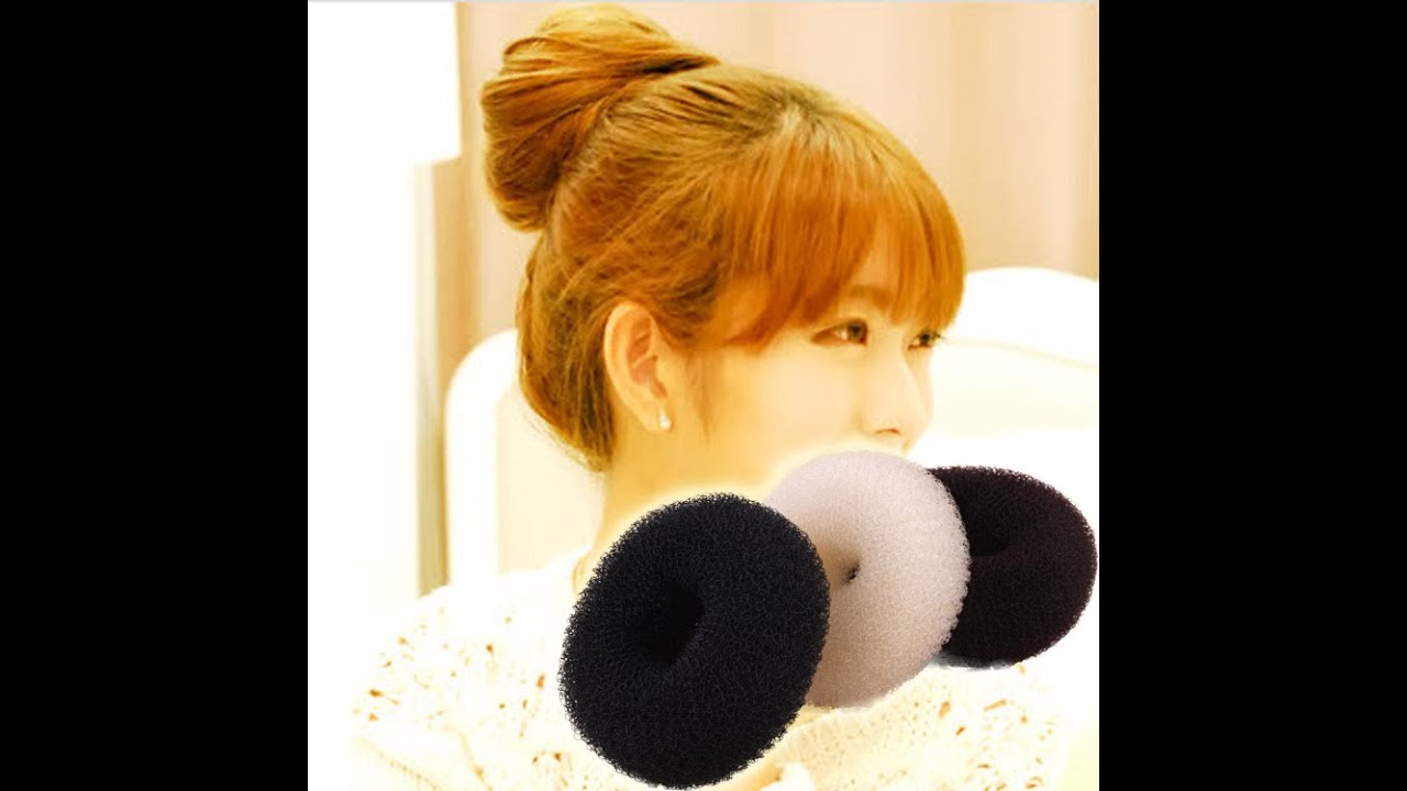 Hair Styling Donut Shaper Maker Roller Magic Sponge Bun Ring Maker