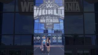 Inside WrestleMania World! 🤩 #wwe #shorts