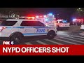 Two nypd officers shot suspect in custody