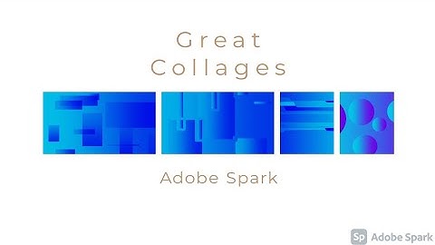 Fastest way to Get Great Collage ideas from Adobe Spark Post | GrafFx Craftzone Africa