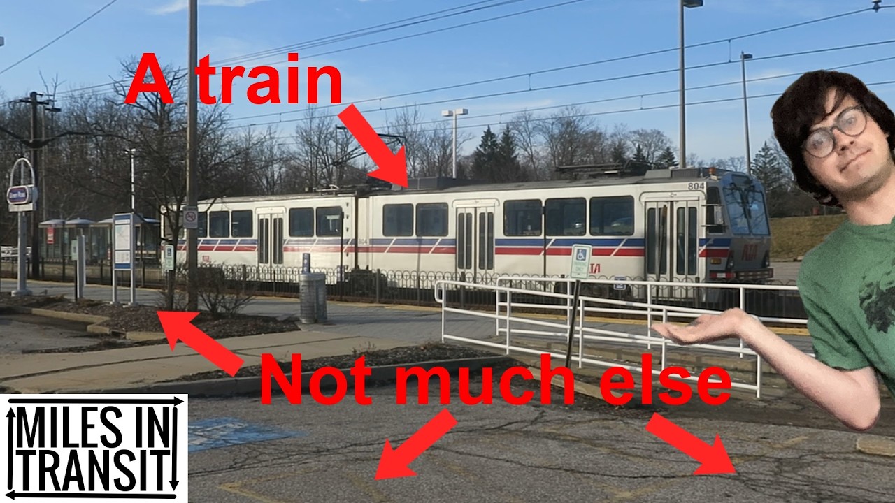 Cleveland's Light Rail is ALSO Very Weird