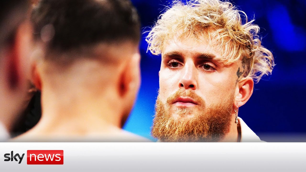 Film backdrop image for Jake Paul and Tommy Fury pulled apart at chaotic weigh-in (2023)