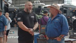 George Chats with Macca at the 2025 Victorian Supershow