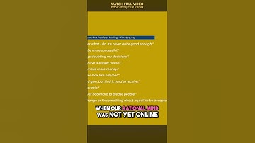 How to HEAL the “NOT ENOUGH” Core Wound