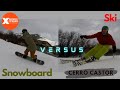 🏂 SNOWBOARD Versus SKI en CERRO CASTOR ⛷️ NO TE LO PIERDAS ☃️❗