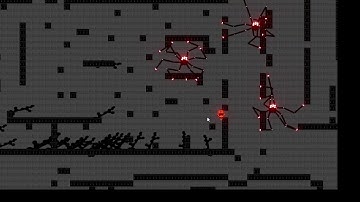 Alien Spider with Inverse Kinematics and A* Pathfinding - Procedural Animation Study - 2