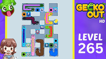 Gecko Out Level 265 Solution Walkthrough