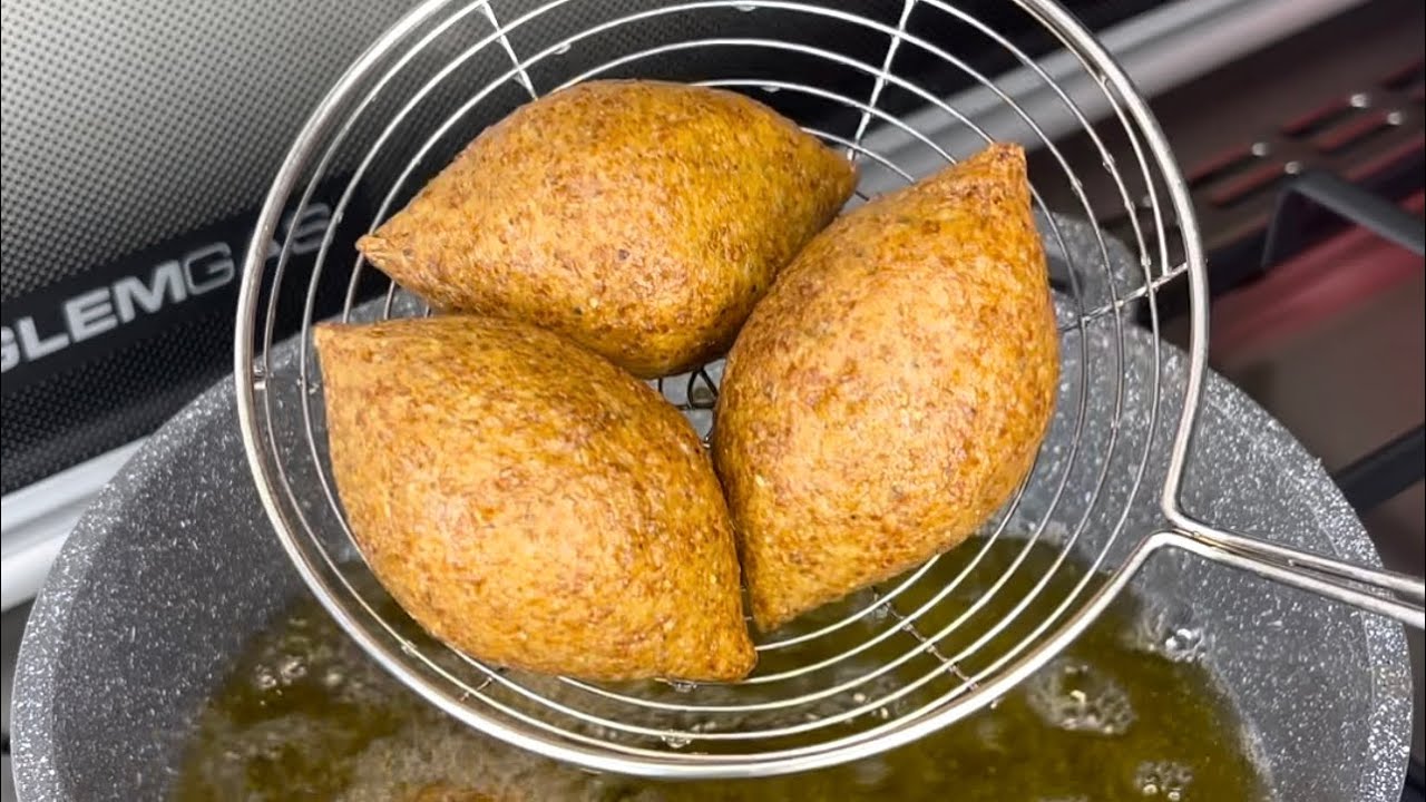 أطيب كبة مقلية أقتصادية بدون ماكنة مع كل أسرار نجاحها وصفة ناجحة ١٠٠٪؜ وبتشهي القلب