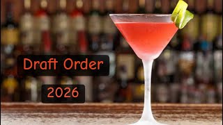 Fantasy Draft Order 2026
