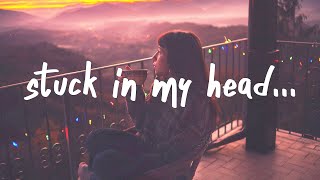 Video thumbnail of "BLU EYES - stuck in my head (Lyrics)"